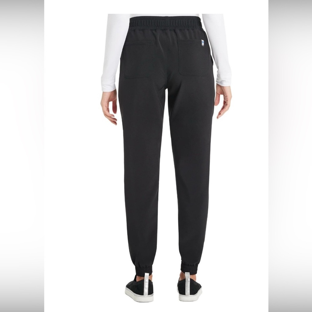 Black Scrub Joggers